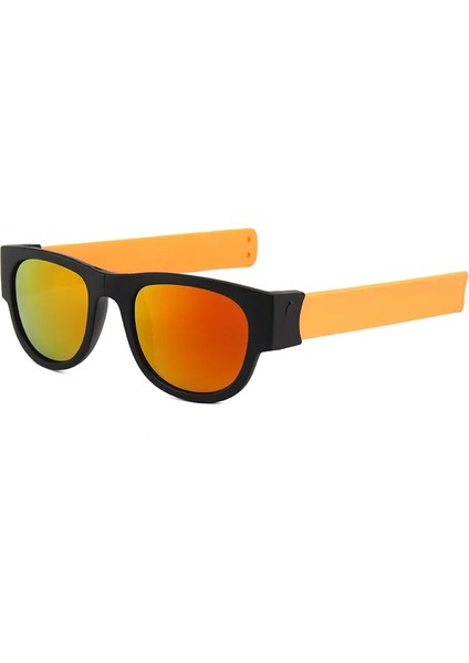 H Tarzı Tokat Güneş Gözlüğü Polarize Ayna Kadın Tokatlanabilir Bilezik Güneş Gözlükleri Erkekler Için Bileklik Fold Shades Oculos Renkli Moda (Yurt Dışından)
