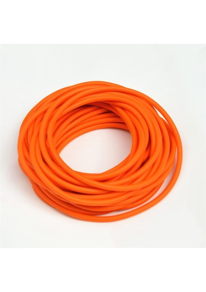 Turuncu Tarzı 5 Metre 4.5mm * 5m Açık Doğal Lateks Kauçuk Tüp Streç Elastik Sapan Değiştirme Bandı Mancınıklar Sling Kauçuk (Yurt Dışından)
