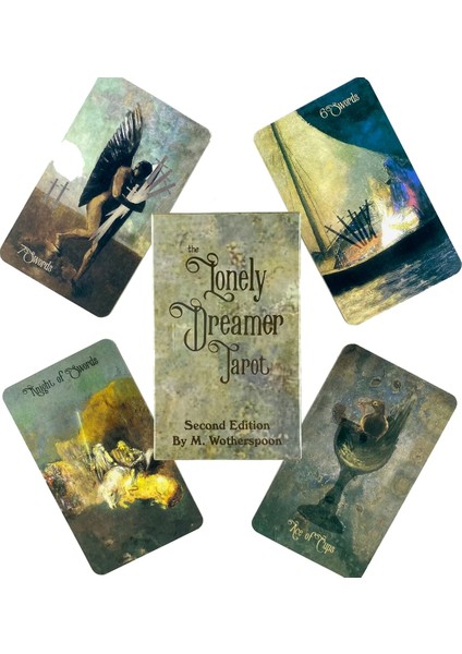 Dreamkeepers Tarzı Lonely Dreamer Tarot 2. Baskı Tarot Güverte Eğlence Parti Masa Oyunu Rehber Kitaplı Yüksek Li Falcılık Oracle Kartları (Yurt Dışından) fiyatları