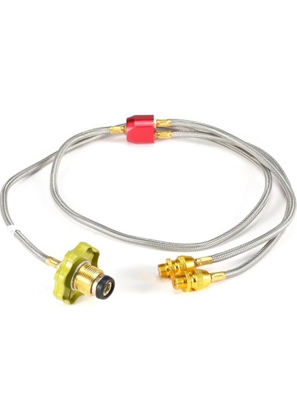 Stil 3 Stil Adaptör Hortum Adaptörü Brülör Gaz Sobası Kamp Sobası Propan Dolum Adaptörü Brülör Lpg Düz Silindir Tank Çoğaltıcı Şişe Adaptörü (Yurt Dışından)