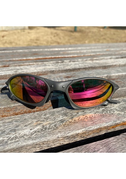 C4 Stili Erkekler Polarize Bisiklet Gözlükleri Alaşım Çerçeve Spor Binme Gözlük Oculos De Ciclismo Gafas Pnk (Yurt Dışından) fırsatları