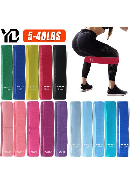 Ağır B Stili Yeni Kumaş Fitness Direnç Bantları Ganimet Bantları Elastik Bantlar Yoga Jimnastik Eğitimi Egzersiz Sprot Için Egzersiz Fitness Ekipmanları (Yurt Dışından)