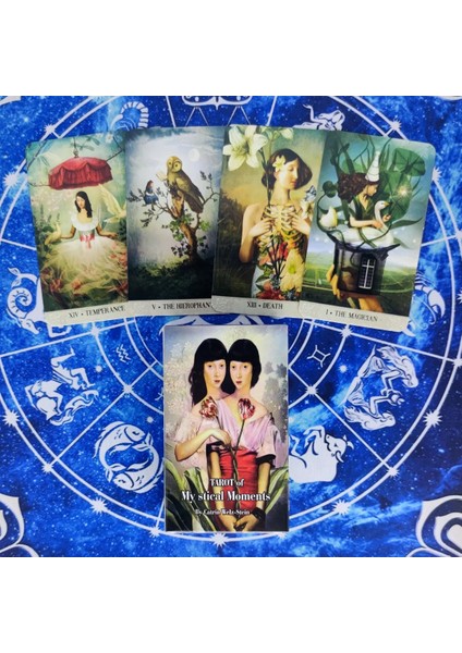 83 Adet TX368 Tarzı Mistik Anların Tarot Kartları Kehanet Güverte Eğlence Parti Masa Oyunu Destek Kutusu (Yurt Dışından)