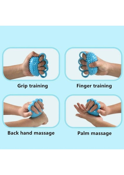448D Parmak Kavrama Topu Masaj Rehabilitasyon Eğitimi Yaşlı Egzersiz Topu El Parmak Gücü Daire Kavrama Cihazı (Yurt Dışından) modelleri