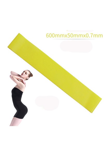 Sarı Stil Direnç Bantları Lastik Bant Egzersiz Fitness Salonu Ekipmanları Kauçuk Halkalar Lateks Yoga Spor Salonu Güç Eğitimi Atletik Lastik Bantlar (Yurt Dışından)