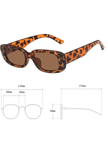 GS2275YJ6 Stili Retro Trendy Kare Güneş Gözlüğü Bisiklet Gözlük Kadın Leopar Moda Güneş Gözlüğü Anti-Uv Seyahat Balıkçılık Yürüyüş Gözlük (Yurt Dışından) fırsatları