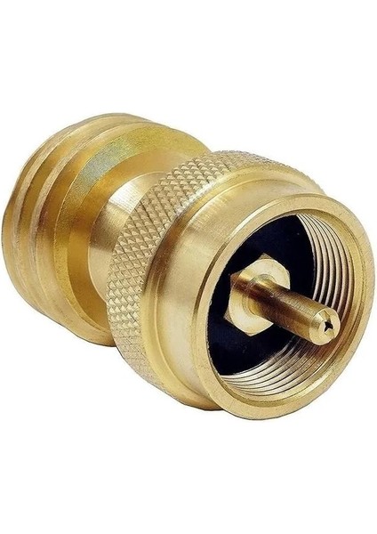 Altın Tarzı Ropane Dolum Adaptörü Lp Gaz 1 Lb Silindir Tank Kamp Şişeleri Için Kamp Çoğaltıcı Barbekü Rv Isıtıcı ve Yürüyüş Için D1I0 (Yurt Dışından)