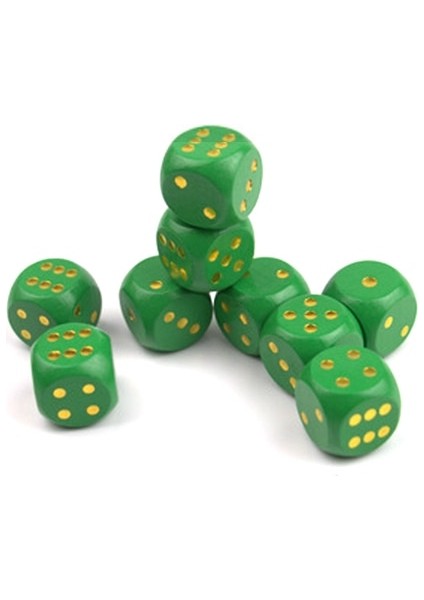 No.4 Tarzı Ack Ahşap Zar Renkli Masif Ahşap Altın Siyah Nokta Oyunu Yuvarlak Zar Mahjong Zar Içme (Yurt Dışından)