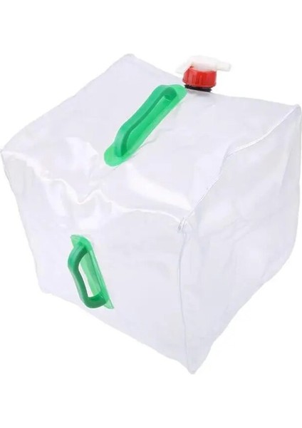 Bir Stil 20L Katlanır Su Kovası Dış Mekan Aksesuarları Kamp Içme Çanta Konteyner Teneke Kutu Taşıyıcı Tank Katlanabilir Depolama Şişesi (Yurt Dışından)