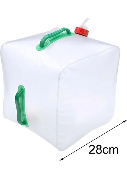 Bir Stil 20L Katlanır Su Kovası Dış Mekan Aksesuarları Kamp Içme Çanta Konteyner Teneke Kutu Taşıyıcı Tank Katlanabilir Depolama Şişesi (Yurt Dışından) modelleri