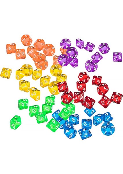 No.1 Tarzı 9 Yüz Küpü Trpg Masa Oyunu Çok Taraflı Akrilik Yuvarlanan Küpler Masa Oyunu Aksesuarları (Yurt Dışından) fiyatları