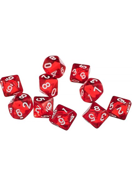 No.1 Tarzı 9 Yüz Küpü Trpg Masa Oyunu Çok Taraflı Akrilik Yuvarlanan Küpler Masa Oyunu Aksesuarları (Yurt Dışından) indirimleri