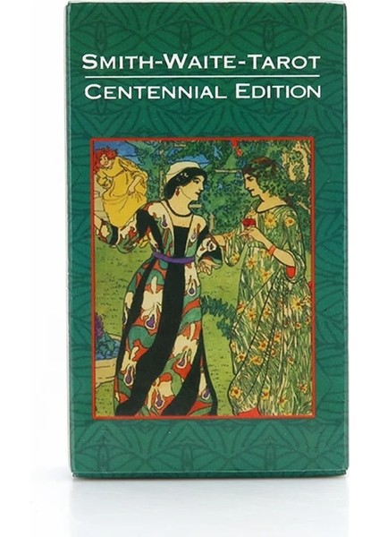 Yeşil Stil Tam Ingiliz Parlak Binici Seti Tarot Kartlarını Bekleyin Fabrika Yapımı Smith Tarot Güverte Tahta Oyun Kartları Sıcak Satış (Yurt Dışından)
