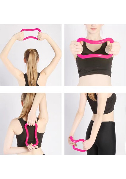 Mavi Stil Ayarlanabilir Yumuşak Yoga Halkası Pilates Fitness Buzağı Masaj Halkası Egzersiz Germe Aksesuarları Için Omuz Geri Bacak Bel Omuz (Yurt Dışından) indirimleri