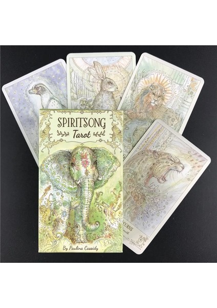 78 Adet TT11 Tarzı Yeni Ingilizce Masa Oyunu Tarot Kartları Aile Partisi Eğlencesi Için Vahşi Ahşap Tarot Kartları (Yurt Dışından)