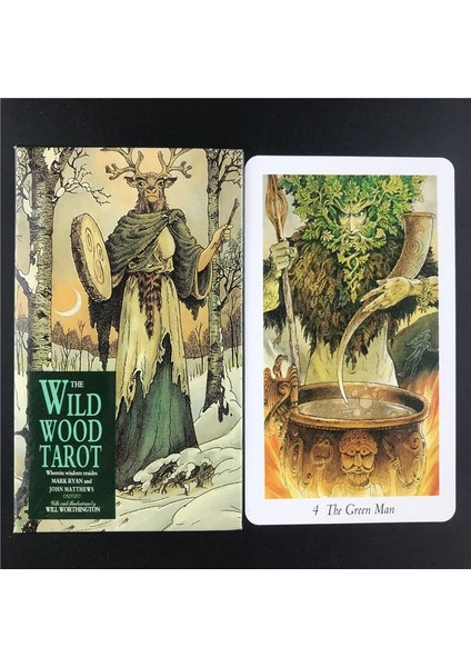 78 Adet TT11 Tarzı Yeni Ingilizce Masa Oyunu Tarot Kartları Aile Partisi Eğlencesi Için Vahşi Ahşap Tarot Kartları (Yurt Dışından) modelleri
