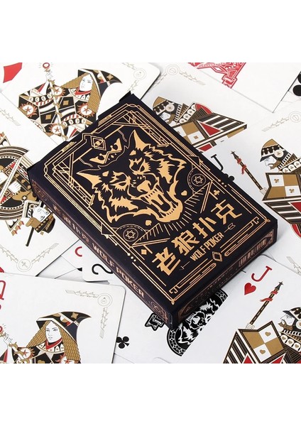 Çikolata Tarzı Et Kağıt Kurt Adamlar Poker Kart Destesi Aile Partisi Masa Oyunu Iskambil Kartları Güzel Hediye Koleksiyonu Pokers (Yurt Dışından) modelleri