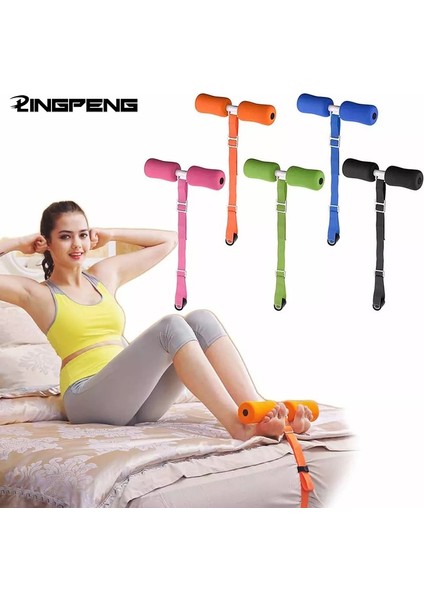 Siyah Stil Oturma Asistanı Karın Çekirdeği Egzersizi Ayarlanabilir Yatak Kapısı Mekikler Fitness Ekipmanları Tembel Ev Taşınabilir Egzersiz Abs Sit-Up Bar (Yurt Dışından) fiyatları