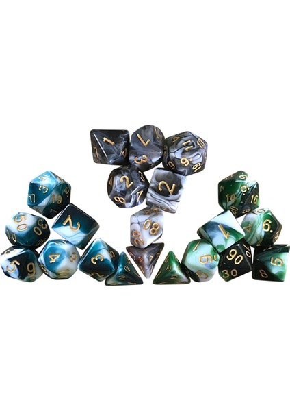 No.4 Tarzı Et Çokyüzlü Zar Seti Çok Yönlü Dijital D4 D6 D8 D10 D12 D20 Dnd Rpg Masa Oyunları Için Renk Değiştiren Çokyüzlü Zarlar (Yurt Dışından) fırsatları