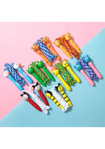 Kedi Stili Çocuklar Ip Atlama Ipi Ahşap Saplı Güzel Çizgi Film Ip Atlama Ipi Spor Vücut Geliştirme Incelik (Yurt Dışından) fırsatları