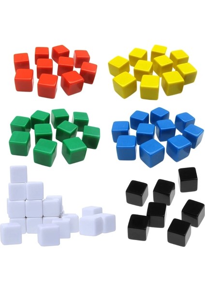 Bk Tarzı mm Zar Kare Köşe Boş Zar Dıy Tahta Oyunu 6 Taraflı Oyulabilir Zar Xxuf (Yurt Dışından) fiyatları