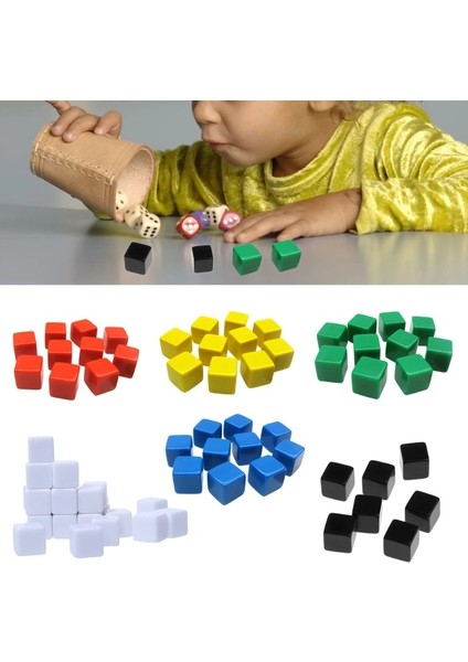 Bk Tarzı mm Zar Kare Köşe Boş Zar Dıy Tahta Oyunu 6 Taraflı Oyulabilir Zar Xxuf (Yurt Dışından) fırsatları