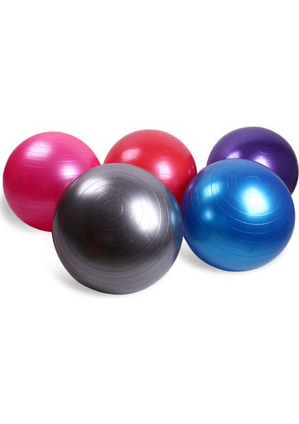 55CM Mavi Tarzı Yoga Topları Pilates Fitness Salonu Denge Fitball Egzersiz Egzersiz Topu cm (Yurt Dışından) fırsatları