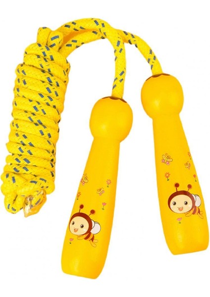 Sarı Stil Ip Atlama Ipi Günlük Çocuklar Egzersiz Ipi Canlı Renkli Ip Atlama Ipi (Yurt Dışından)