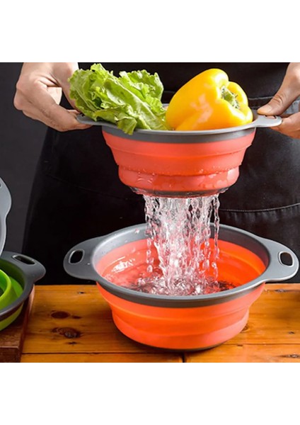 1 Adet Mavi Stil 1 Adet Katlanır Süzgeç Kase Açık Kamp Sofra Silikon Katlanır Kevgir Süzgeç Boşaltma Kase Taşınabilir Kamp Tencere (Yurt Dışından) fiyatları