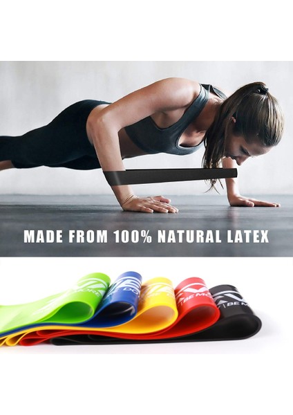 1 Takım Stili Elastik Direnç Bantları Set Kadın Fitness Lastik Döngüler Vücut Geliştirme Spor Salonu Gücü Egzersiz Genişletici Yoga Egzersiz Eğitim Bantları (Yurt Dışından)