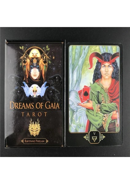 78 Adet TT62 Tarzı Gaia Tarot Kartlarının Düşleri Güverte Masa Oyunu Aile Iskambil Kartları Stoklarda Hediye (Yurt Dışından) modelleri