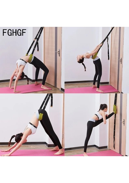 Mavi Stil Kapı Esnekliği Germe Bacak Kayışı Bale Tezahürat Dans Jimnastik Eğitmeni Yoga Aksesuarları Yoga Kemeri (Yurt Dışından) fiyatları