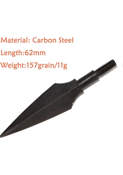 Kırmızı Stil 6 Adet Yüksek Karbonlu Çelik Ok Uçları Broadheads Ipuçları Bileşik Yay Için Ok Noktaları Artar Yayı Çekim Için Olimpik Yay (Yurt Dışından)