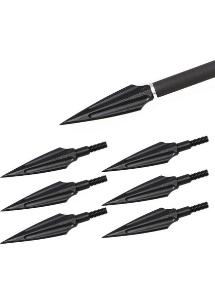 Kırmızı Stil 6 Adet Yüksek Karbonlu Çelik Ok Uçları Broadheads Ipuçları Bileşik Yay Için Ok Noktaları Artar Yayı Çekim Için Olimpik Yay (Yurt Dışından) indirimleri