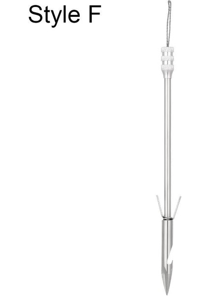 F Tipi Stili M Paslanmaz Çelik Yay Balıkçılık Sapanı Mancınık Dart Broadheads Ok Uçları Avcılık Çekim Ipuçları Balıkçılık Aracı (Yurt Dışından)