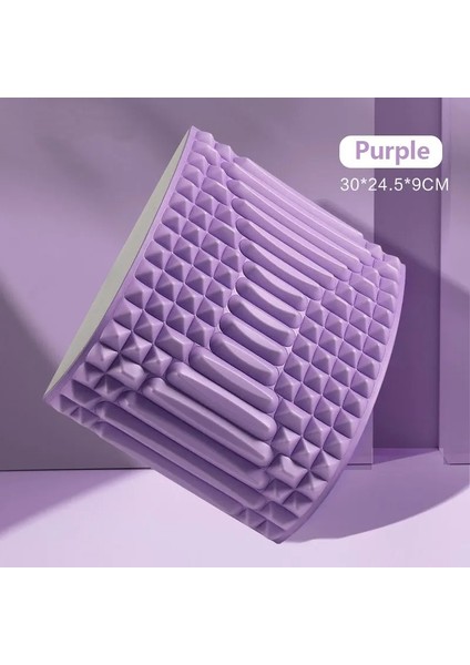 Mor Tarzı Karın Mat Core Trainer Tam Hareket Aralıklı Karın Sit-Up Antrenmanları ve Sırt Sedyesi Için Sivri Uçlar (Yurt Dışından)