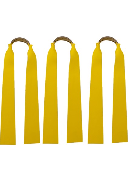 3 Adet Tarzı Lastik Bant Yükseltme Genişletilmiş Güçlü Çekme Sapanları Aksesuarları Açık Hava Sporları Avcılık Atıcılık Oyunu Için (Yurt Dışından)