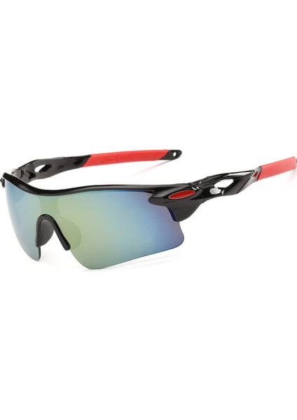 Çerçeve ve Siyah Bacaklar Stili Gri Erkek ve Kadın Bisiklete Binme Güneş Gözlükleri Açık Hava Sporları Gözlükleri Pc Lensleri (Yurt Dışından) modelleri