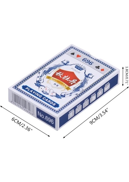 54 Kart Claattern Poker Masa Oyunu Oyun Kağıdı Poker Masa Oyunu Oyun Kartı Koleksiyonu Eğlence Ürünleri (Yurt Dışından) fiyatları