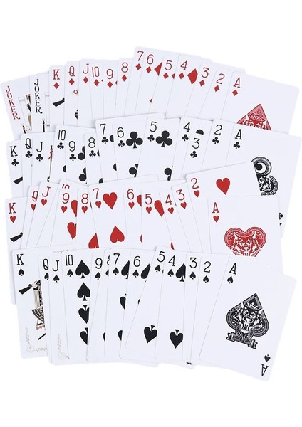 54 Kart Seti Kağıt Kurt Adamlar Kart Poker Aile Partisi Masa Oyunu Iskambil Kartları Güzel Mevcut Ev Eğlencesi (Yurt Dışından) fiyatları