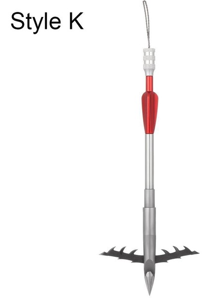 K Stili Yazın M Paslanmaz Çelik Yay Balıkçılık Sapanı Mancınık Dart Broadheads Ok Uçları Avcılık Çekim Ipuçları Balıkçılık Aracı (Yurt Dışından)
