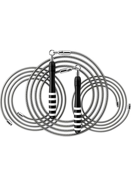 Siyah Kollar X2 Stili Kendiniz Yapılandırın Ağır Tpu Çelik Mma Crossfit Yüksek Son Atlama Ipi Atlama Ipi Egzersiz Fitness Aleti (Yurt Dışından) fiyatları