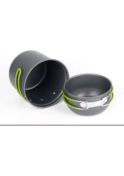 Ultralight Kamp Tencere Gereçleri Dış Mekan Sofra Takımı Seti Yürüyüş Sırt Çantasıyla Seyahat Kamp Sofra Takımı Tencere (Yurt Dışından) fırsatları