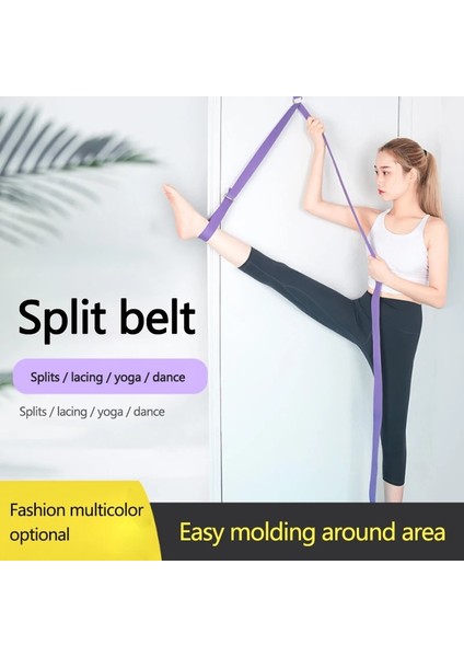 No.1 Tarzı Yoga Fitness Bandı Germe Bölgesi Hareketi Yumuşak Açılış Bölmeleri Bölünmüş Antrenör Germe Halatı Bağ Germe Kemeri (Yurt Dışından) fiyatları