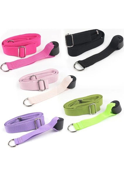 No.1 Tarzı Yoga Fitness Bandı Germe Bölgesi Hareketi Yumuşak Açılış Bölmeleri Bölünmüş Antrenör Germe Halatı Bağ Germe Kemeri (Yurt Dışından) fırsatları