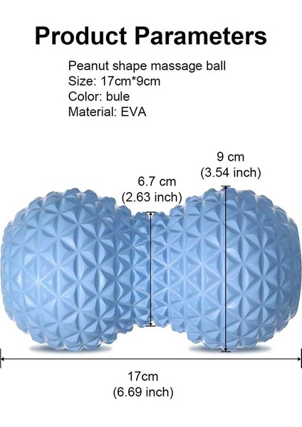 Mavi Stil Yoga Ekipmanları Kadınlar Yoga Köpük Blok Rulo Fıstık Topu Seti Blok Fıstık Masajı Rulo Top Terapisi Relax Egzersiz Fitness (Yurt Dışından) fiyatları