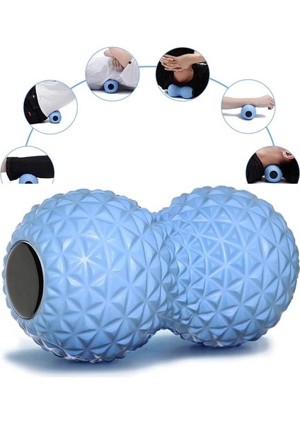 Mavi Stil Yoga Ekipmanları Kadınlar Yoga Köpük Blok Rulo Fıstık Topu Seti Blok Fıstık Masajı Rulo Top Terapisi Relax Egzersiz Fitness (Yurt Dışından) fırsatları
