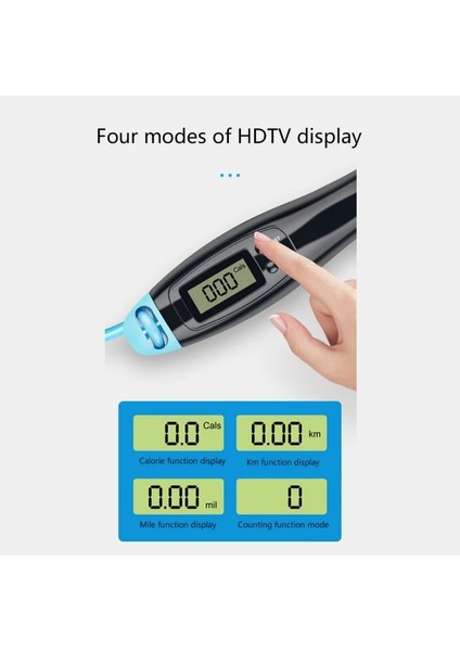 Y Tarzı Akülü Atlama Ipleri Akıllı Elektronik Dijital Ip Atlama Ipi Kalori Tüketimi Fitness Vücut Geliştirme Egzersiz Atlama Ipi (Yurt Dışından) indirimleri