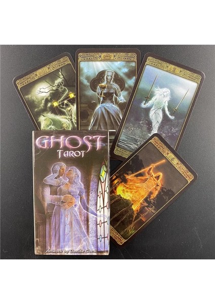 78 Adet TT17 Tarzı Yüksek Li Hayalet Tarot Kartları Rehberlik Kader Kehaneti Oracle Güverte Aile Partisi Masa Oyunu Kartları (Yurt Dışından) fiyatları
