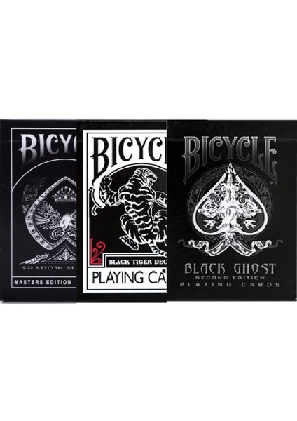 Kara Hayalet Tarzı Bisiklet Siyah Tigerghostshadow Canavar Oyun Kartları Ellusionist Güverte Uollectionable Poker Kart Oyunları Sihirli Hileler Sahne (Yurt Dışından)